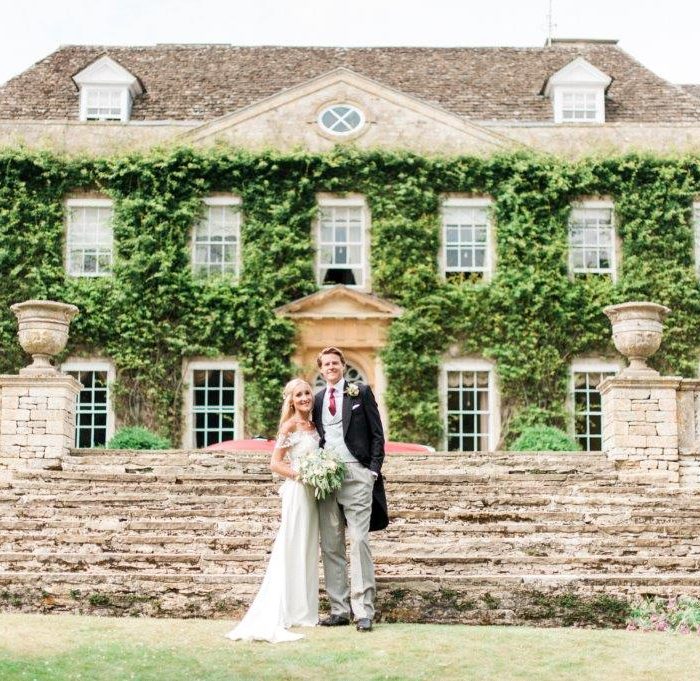 Bride and Groom at Cornwell Manor