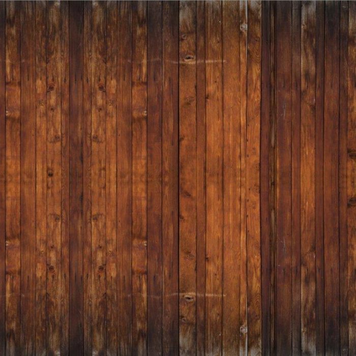 Wood plank wall design for fabric wall linings.